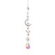 thumbnail image 2 of Crystal Wind Chime Prismas hechos Colgante Windchime Ornament Sparkling making para Porche Patio Jardín Decoración para hogar , Los 45CM perfecl Colgantes colgantes, 2 of 8