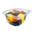 thumbnail image 2 of Koda Cup 16 oz. (Pint Size) RPET Clear Hinged Deli Meal Prep Fruit Salad Display Food Storage Containers (Pack of 12), 2 of 6