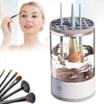 thumbnail image 5 of 2X Limpiador de Brochas Cosméticas, Limpiador de Brochas de Maquillaje, Limpiador de Brochas de Maquillaje Giratorio Automático Eléctrico Apto para Todas las Brochas de Maquillaje, 5 of 5