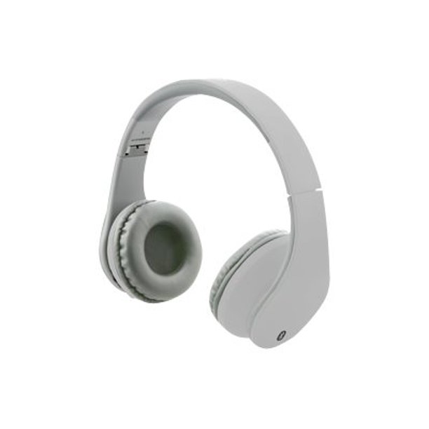iLive IAHB64MW Headphones with mic onear Bluetooth wireless 3.5 mm jack matte white