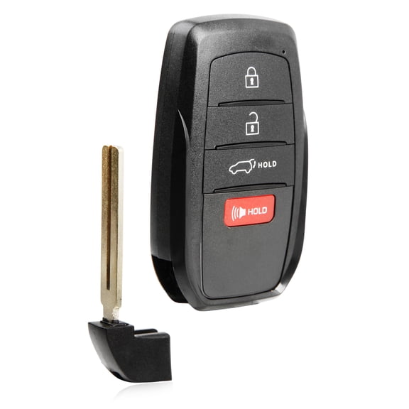 Keyless Entry Remote Key Fob Replacement 4-Button for 2021 - 2023 Toyota Venza (HYQ14FBX, 8990H-0C020)