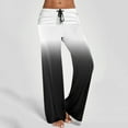 thumbnail image 2 of Sngxgn Pants for Women Casual Drawstring Waist Wide Leg Loose Pants with Pocket(Grey,M), 2 of 6