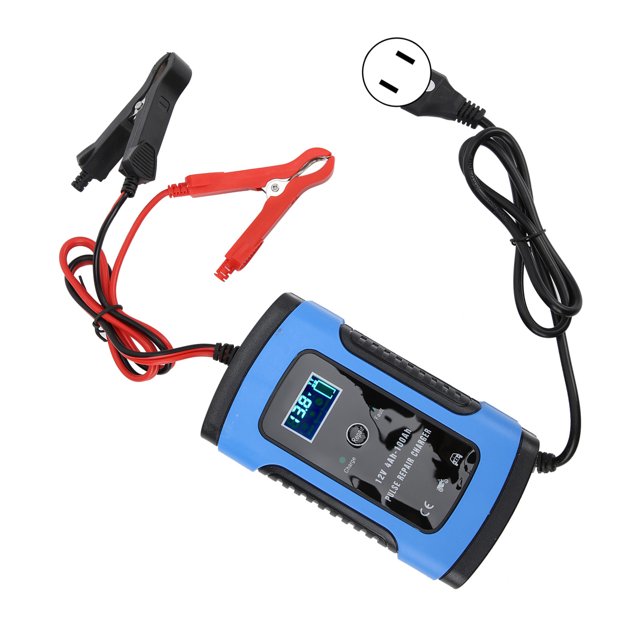 Batterie de Moto Lcd 12V/6A Affichage Numérique Outil de Réparation Intelligent 100-240V