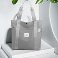 thumbnail image 1 of Women Tote Bag Large Shoulder Bag Top Handle Handbag With Yoga Mat Buckle For Gym, Work, School, 1 of 7