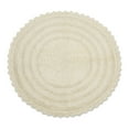 thumbnail image 1 of Design Imports CAMZ12237 DII Off White Round Crochet Bath Mat, 1 of 2