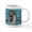 White, variant on CafePress - Hiya ! Happy Dolphin Coffee Mug - 11 oz Ceramic Mug - Novelty Coffee Tea Cup