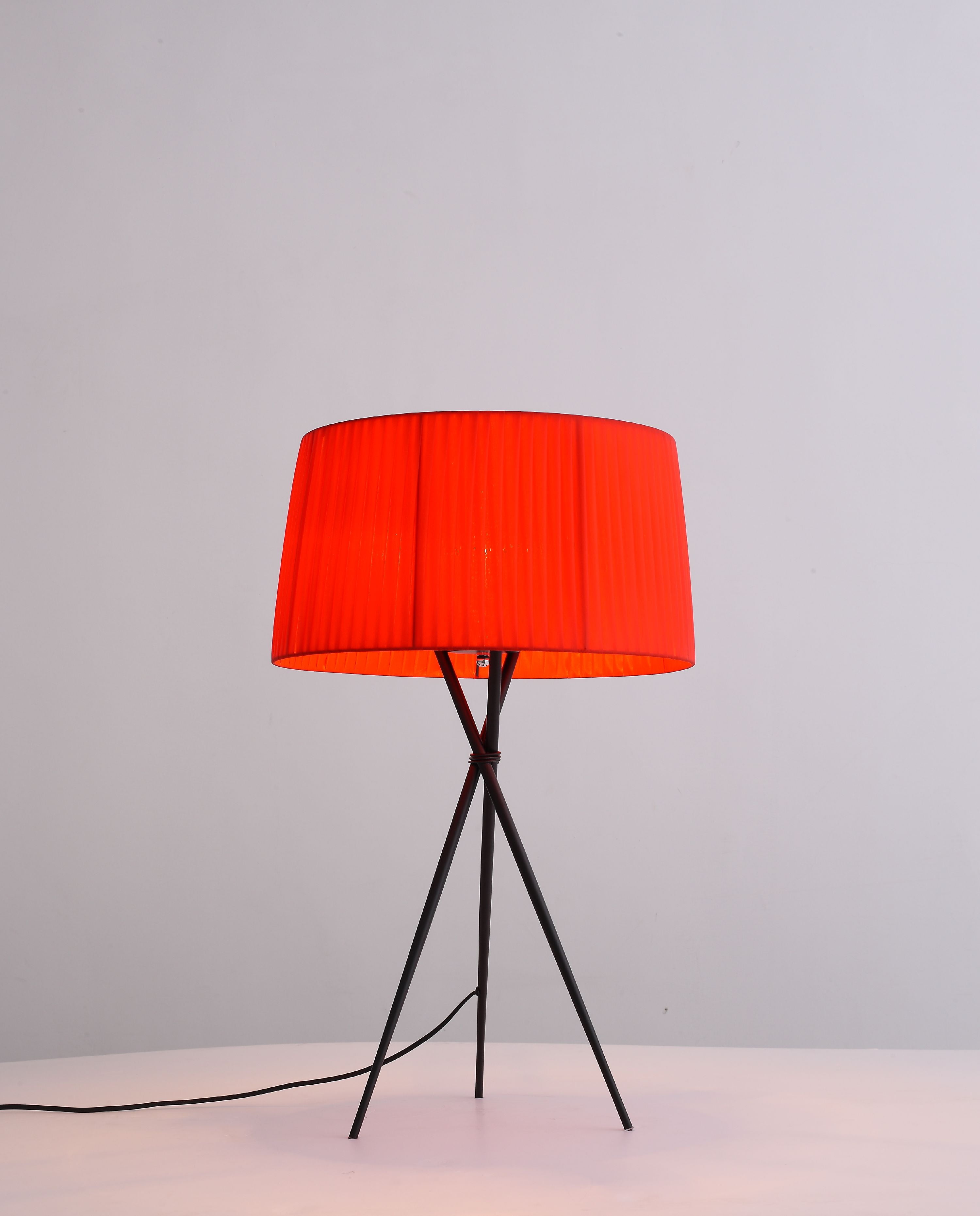 Paige Table Lamp Red - Walmart