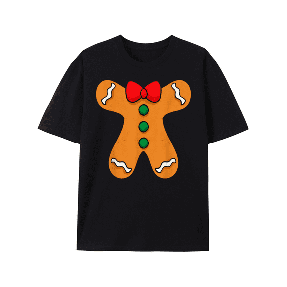 Gingerbread Man Body Costume for Halloween or Christmas T-Shirt