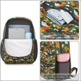 thumbnail image 4 of 17 Inch Lightweight Backpack,PVC Waterproof Oxford Fabric, Ergonomically Designed, with Large Capacity, Camouflage Print, 4 of 5