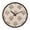 Elegant&Sophisticated, variant on Indoor 12' Voice-Activated Luminous Decoration Wall Clock With LED Night Light Green&beige Tartan Pattern