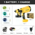 thumbnail image 2 of Electric Paint Spray Gun, Portable Coating Sprayer for Latex Paint and Wall Painting, 2 of 7