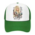 thumbnail image 3 of Unisex Classic Dolly Baseball Cap Golf Country Music Icon Trucker Baseball Cap, 3 of 3