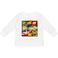 thumbnail image 3 of Inktastic My Grandma Loves Me Superhero Boys or Girls Long Sleeve Toddler T-Shirt, 3 of 5