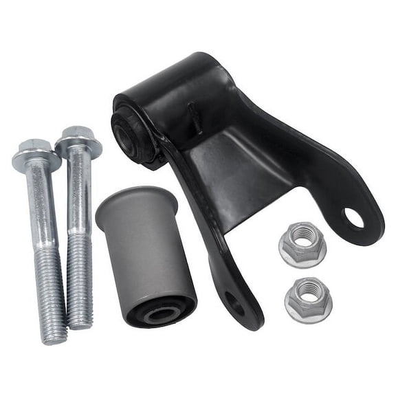 Rear Rearward Leaf Spring Shackle - Compatible with 1984 - 2001 Jeep Cherokee 1985 1986 1987 1988 1989 1990 1991 1992 1993 1994 1995 1996 1997 1998 1999 2000