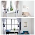 thumbnail image 6 of Uxcell Tassel Curtain Tiebacks, Curtain Holdbacks with Tassel for Home Navy Blue 4 pack, 6 of 6