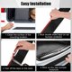 thumbnail image 4 of sweethay Protector universal para puerta de maletero, color negro, resistente a arañazos y antideslizante, multiusos Ventana automotriz, 4 of 6