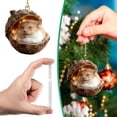 thumbnail image 5 of Cute 2D Acrylic Animal Christmas Tree Hanging Ornament with Golden String for Holiday Home Decor and Party Celebration, 5 of 8