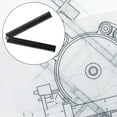 thumbnail image 4 of 30cm Aluminum Folding Rulers with Protractors Easy Carry Drawing Tool Upgrades for Precise Measurements in Art & Designs, 4 of 7