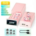 thumbnail image 3 of by Anker Space A40 Auto-Adjustable Active Noise Cancelling Wireless Earbuds, Reduce Noise by Up to 98%, 50H Playtime, Hi-Res Sound, Comfortable Fit, App Customization, Wireless Charge - Pink, 3 of 3