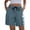 Gray, variant on hlysgo Hiking Shorts for Women High Waisted Pull On Cargo Short Casual Golf Thigh Shorts with Pockets Navy,M