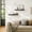 Black, variant on Floating Shelves for Wall, Wall Mounted Shelf Set of 2, 15.7" Hanging Shelf with Invisible Brackets, for Wall in Bathroom, Bedroom, Toilet, Kitchen, Living Room, Office, Rustic Brown BF40BJ01