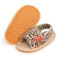 thumbnail image 3 of Uccdo Summer Infant Baby PU Leather Sandals Newborn Soft Sole Flats Shoes First Walkers 0-18M, 3 of 6