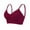 Wine, variant on asdoklhq Bras for Women Womens Plus Size Clearance $5,Women's Ruched Sports Bras Padded Workout Tops Medium Support Crop Tops
