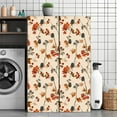 thumbnail image 3 of Peel and Stick Wallpaper Canvas Contact Paper Retro Autumn berries pine cone flowers branches leaves Self Adhesive and Removable 23.6in x 118in, 3 of 8