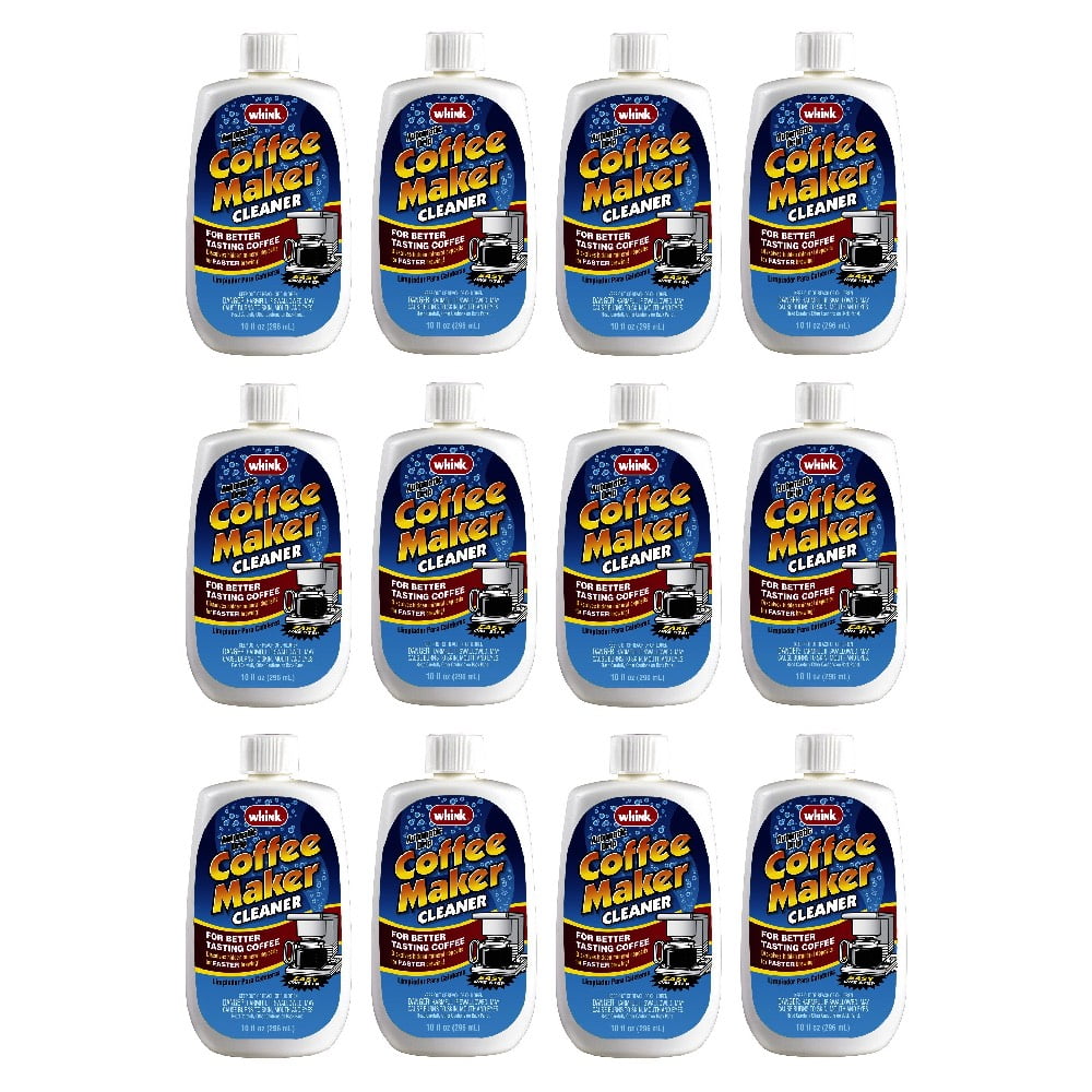 Whink Coffee Maker Cleaner 10 oz, 12 Pack