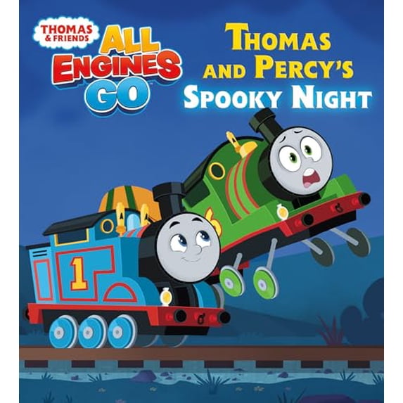Pre-Owned Thomas and Percy's Spooky Night (Thomas & Friends: All Engines Go), (Board Book)
