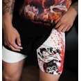 thumbnail image 4 of Anime BAKI Berserk Performance Shorts Men Women Manga 3D Print 2 in 1 Gym Shorts Fitness Summer Quick Dry Mesh Short Pants, 4 of 4