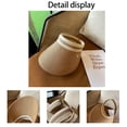 thumbnail image 3 of Sombrero de visera solar de ala ancha, gorra de playa de verano plegable, 3 of 6