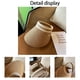 thumbnail image 3 of Sombrero de visera solar de ala ancha, gorra de playa de verano plegable, 3 of 6