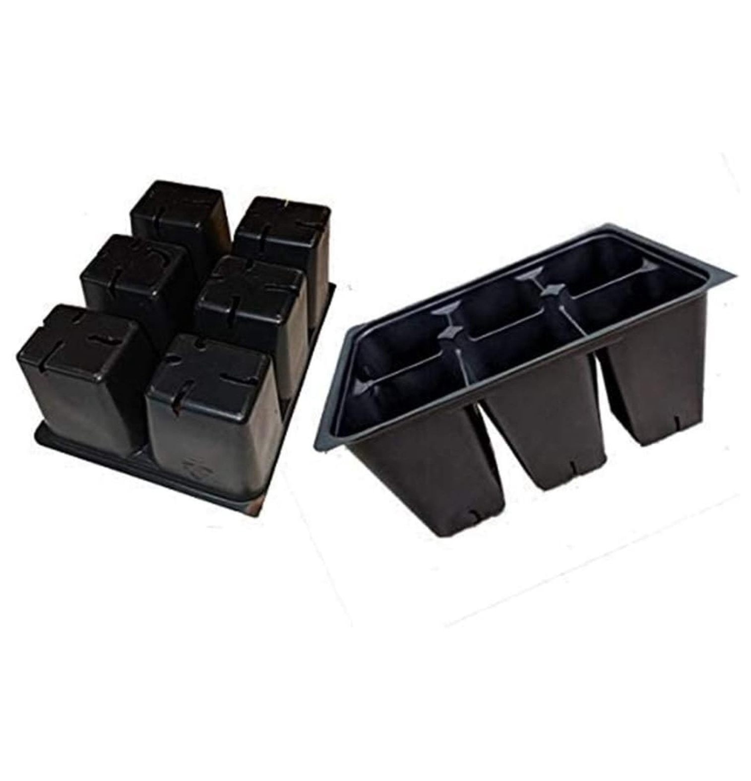 Seed Starter Trays XYT 50-Trays 300-Cells-Total Deep-Extra-Large For Gardening Greenhouse Germination