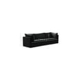 thumbnail image 3 of Meridian Furniture Jacob Black Velvet Modular Sofa, 3 of 10