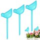 thumbnail image 1 of Uxcell 3-Pack Esferas de Riego para Plantas, 9.8 Pulgadas Forma de Pájaro Auto Riego para Macetas de Interior/Exterior [Azul Lago], 1 of 6