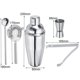thumbnail image 1 of Juego de coctelera de acero inoxidable de 750ml, 5 uds., mezclador de bebidas para Bar, accesorios para barman- kaili Sencillez, 1 of 1