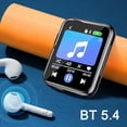 thumbnail image 1 of Reproductor de Música MP3 con Bluetooth 5.4 HiFi MP4 Pantalla Táctil Altavoz Incorporado Grabadora Cámara Reproductor de Vídeo, 1 of 5