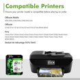 thumbnail image 2 of Cartuchos de tinta WOWTONER 62XL negro y color, paquete combinado, 2 of 6