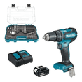 thumbnail image 2 of Combo Rotomartillo Makita DHP485SYX6 con Cargador y Kit de Accesorios 75 Piezas, 2 of 3