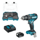 thumbnail image 2 of Combo Rotomartillo Makita DHP485SYX6 con Cargador y Kit de Accesorios 75 Piezas, 2 of 3