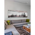 thumbnail image 4 of Parvez Taj  - Evergreens Painting Print on White Wood 45 x 15, 4 of 5