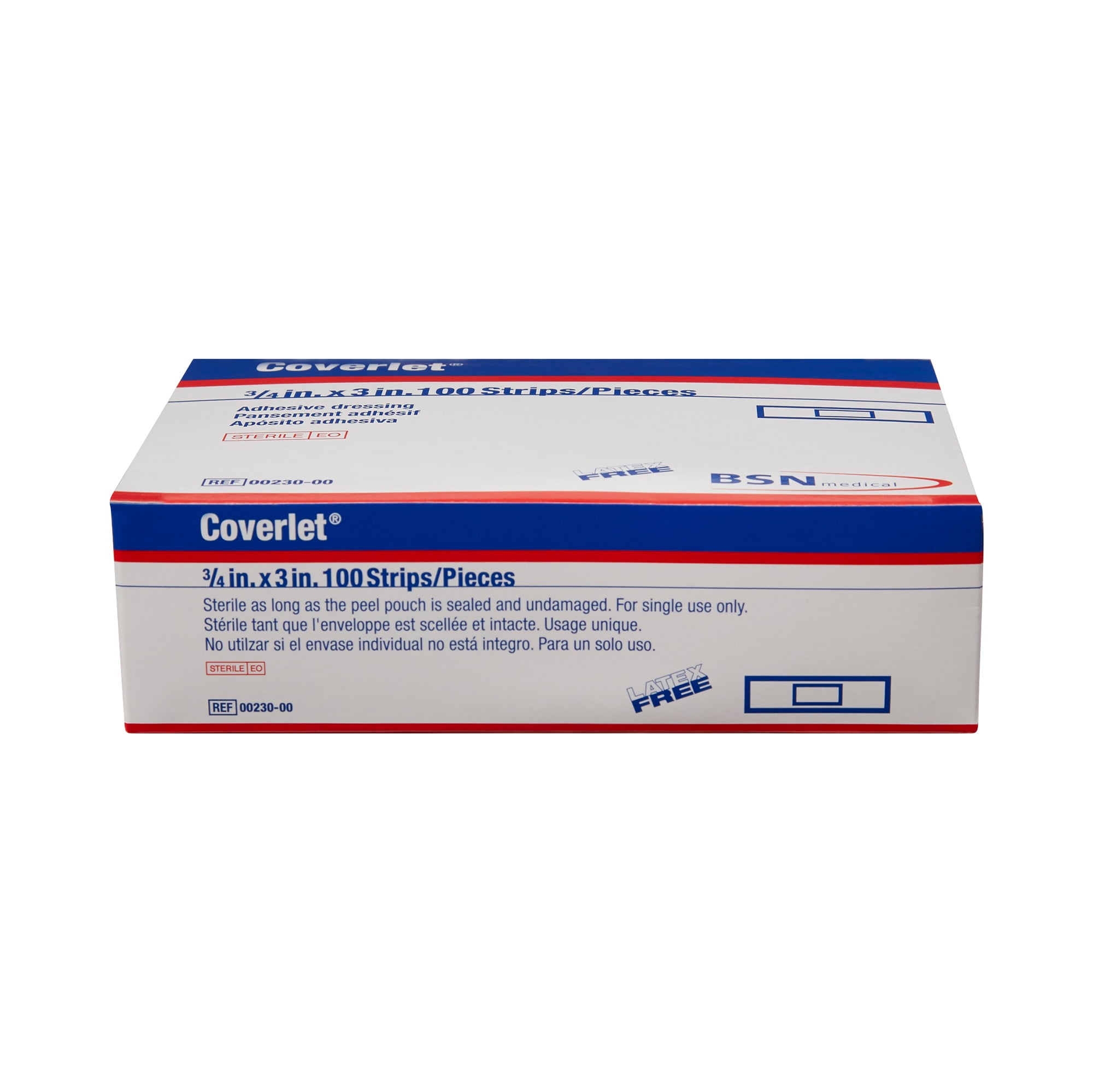 Coverlet Tan Fabric Adhesive Bandage Sterile 3/4 x 3" 1200 per Case