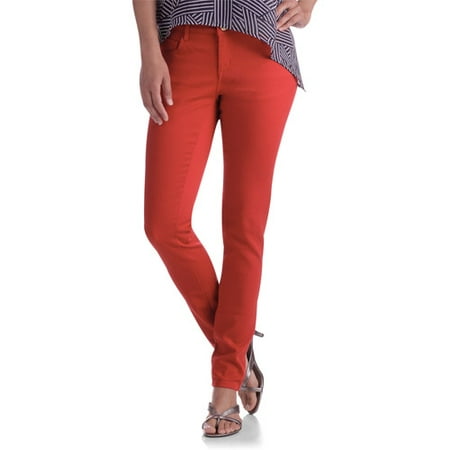 Miss Tina Women's 5 Pocket Colored Skinny Jeans