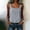 Grey, variant on Womens Tank Tops Ladies' Summer Casual Loose Cotton And Linen Sleeveless Camisole With Split Vest Black Tank Tops for Women