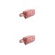 thumbnail image 3 of sweethay Bolsa de lápices portátil para estudiantes, bolígrafos de Hotel, estuche de almacenamiento de gran capacidad, organizador de doble capa, Rosado 2piezas, 3 of 6