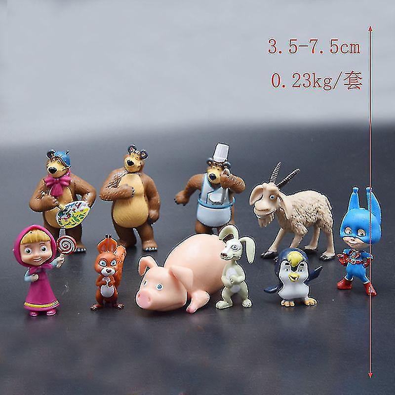 Cartoon Anime Masha And The Bear 10 Hand-made Toys, Figurines, Cake Landscape, Decorations | Walmart Canada Cartoon Anime Masha And The Bear 10 Hand-made Toys, Figurines, Cake Landscape, Decorations | Walmart Canada