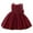 Wine Red, variant on AoDai Flower Girl Dress Satin Bowknot Tutu Wedding Bridesmaid Christening Pageant Birthday Party Evening Prom Gown 12-18 Months Wine Red