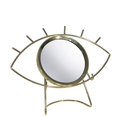 thumbnail image 1 of Sagebrook Home METAL, 8" TABLETOP EYE MIRROR,GOLD, 1 of 1
