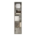 thumbnail image 5 of Furinno Luder Adult 4-Shelves Bookcase with Shelf Panels, Hardware Pack, Assembly Instruction, French Oak, 5 of 5